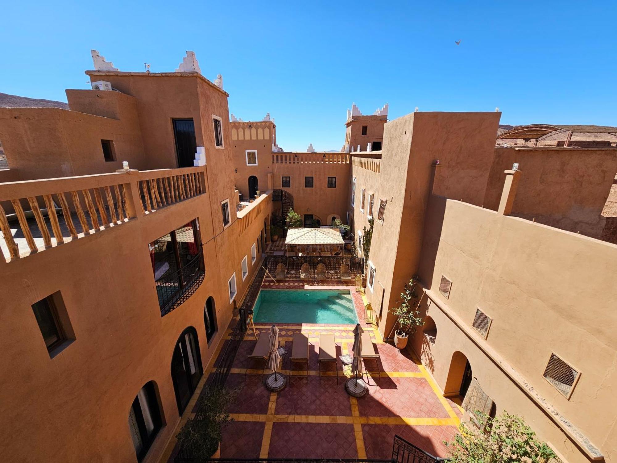 Kasbah La Cigogne Bed and Breakfast Ait Benhaddou Buitenkant foto