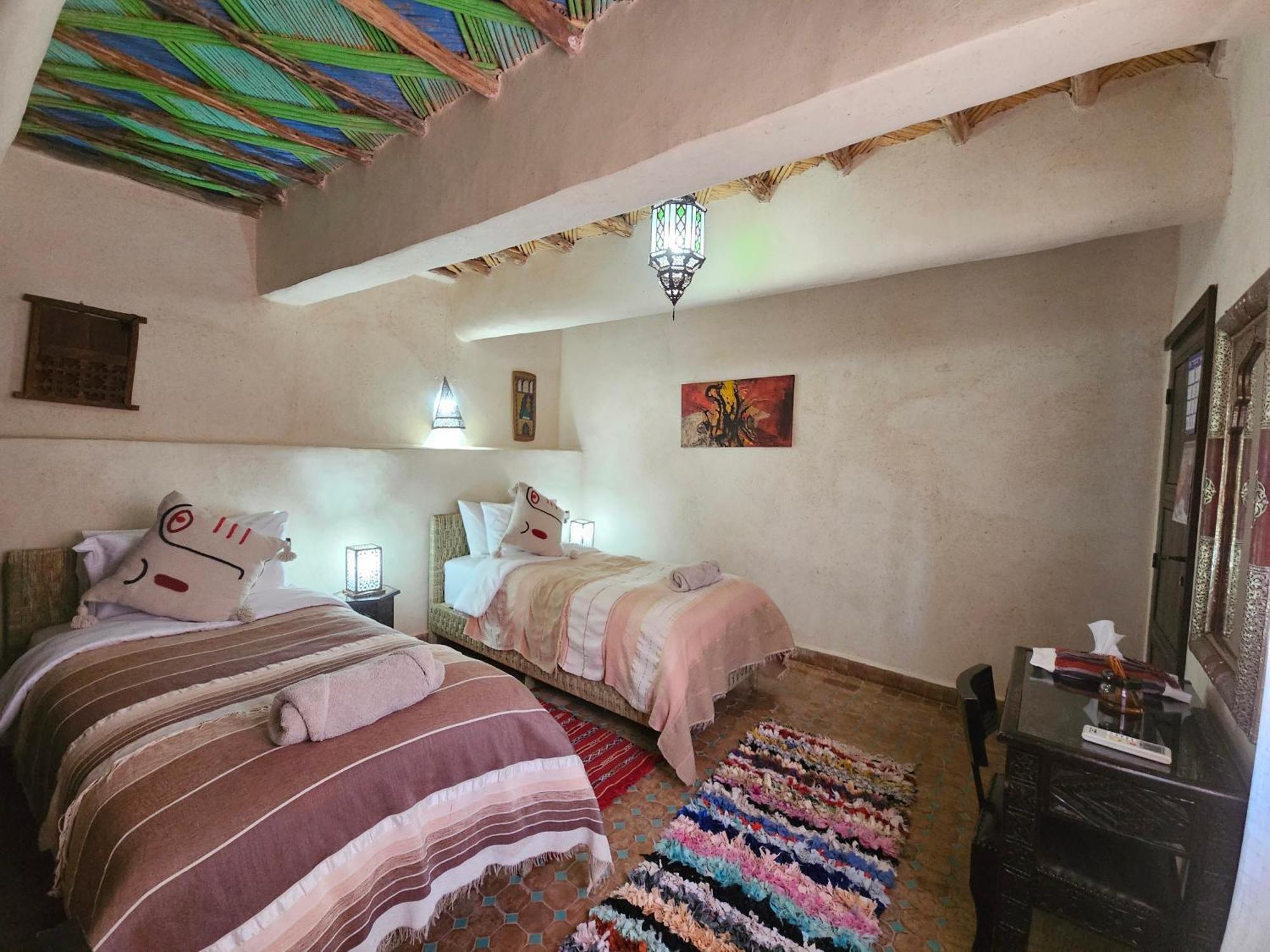 Kasbah La Cigogne Bed and Breakfast Ait Benhaddou Buitenkant foto