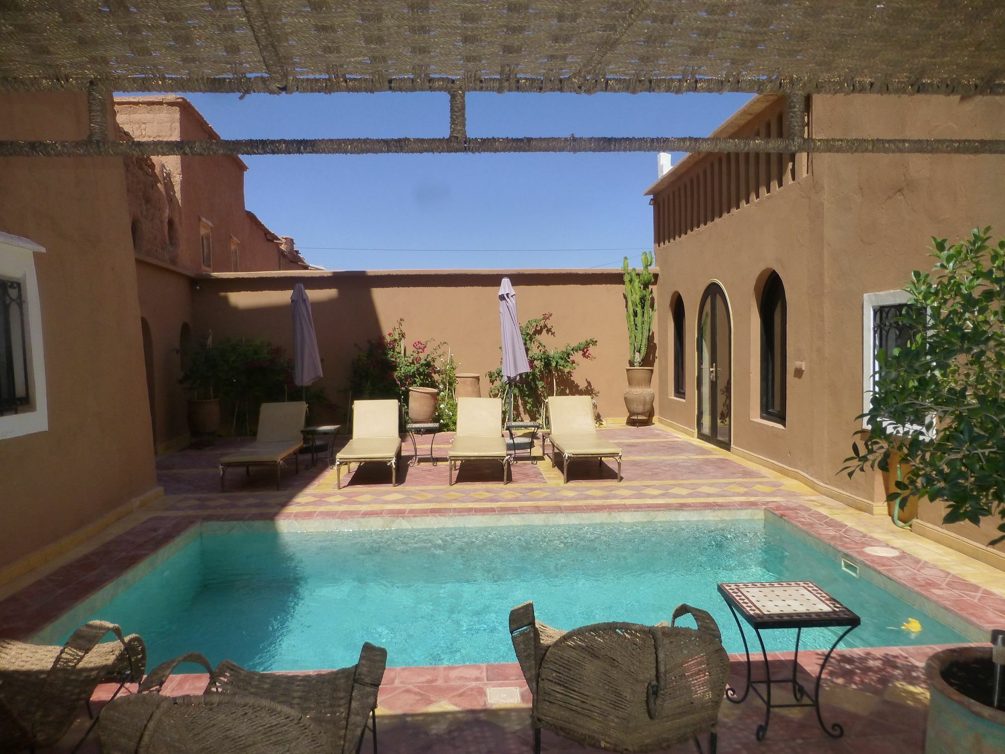 Kasbah La Cigogne Bed and Breakfast Ait Benhaddou Buitenkant foto